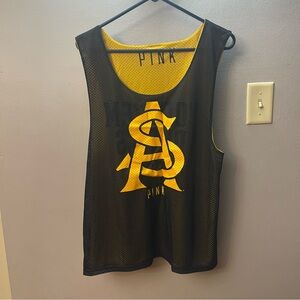 Victoria’s secret PINK arizona state reversible mesh basketball jersey